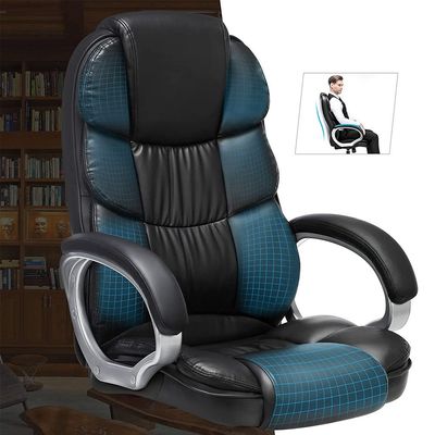 Mahmayi Black Obg24B Newly Desiged High Back Chair for Home Office, Meeting Room, Home, Living Room